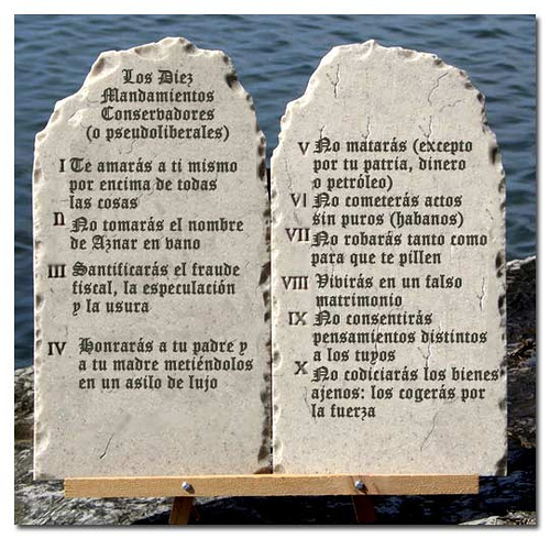 los 10 mandamientos de dios completos